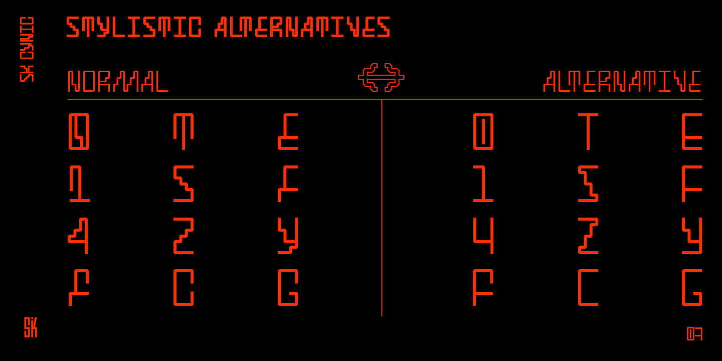 Ejemplo de fuente SK Cynic #6